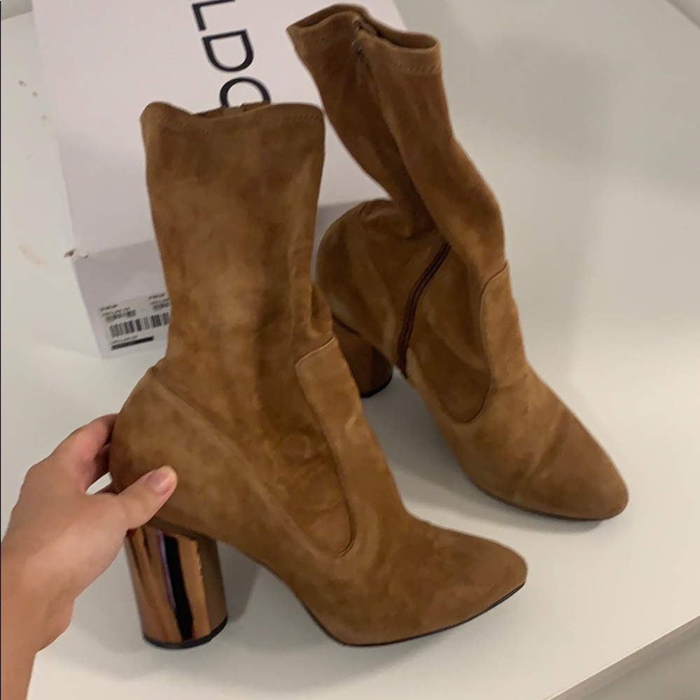 ALDO Suede Sock Boot